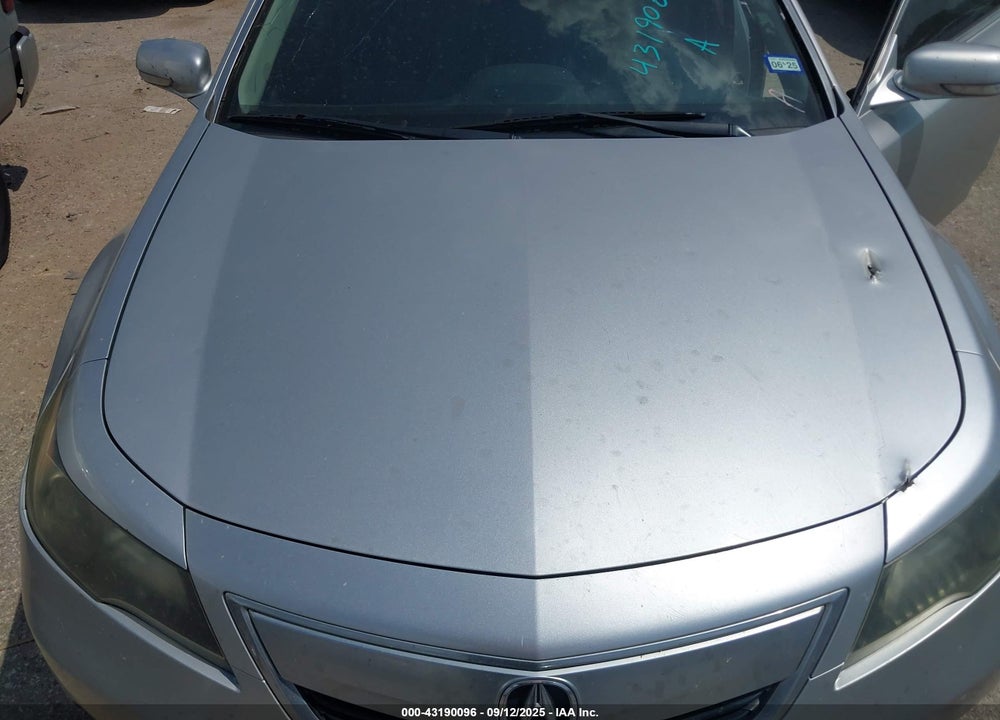 2012 ACURA TL VIN: 19UUA8F72CA013365