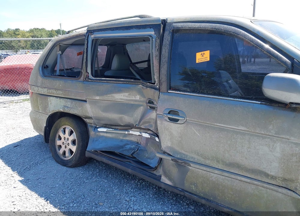2000 HONDA ODYSSEY EX VIN: 2HKRL1866YH577661