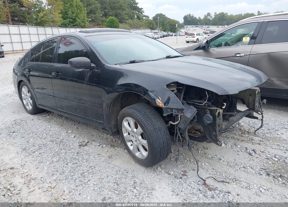 2008 NISSAN MAXIMA 3.5 SL VIN: 1N4BA41E38C806194
