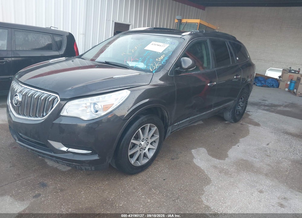 2016 BUICK ENCLAVE LEATHER VIN: 5GAKRBKD9GJ240258