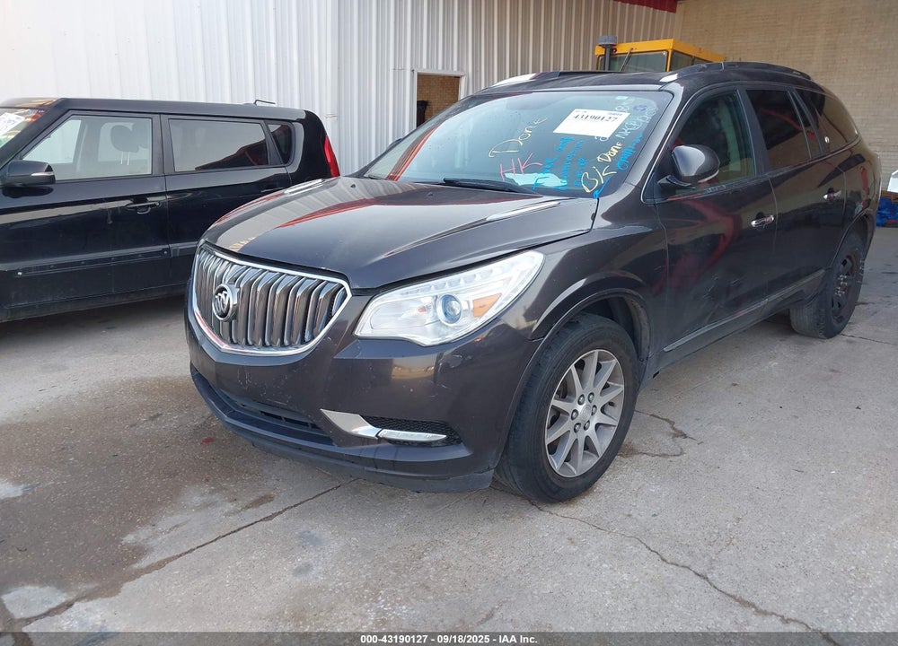 2016 BUICK ENCLAVE LEATHER VIN: 5GAKRBKD9GJ240258