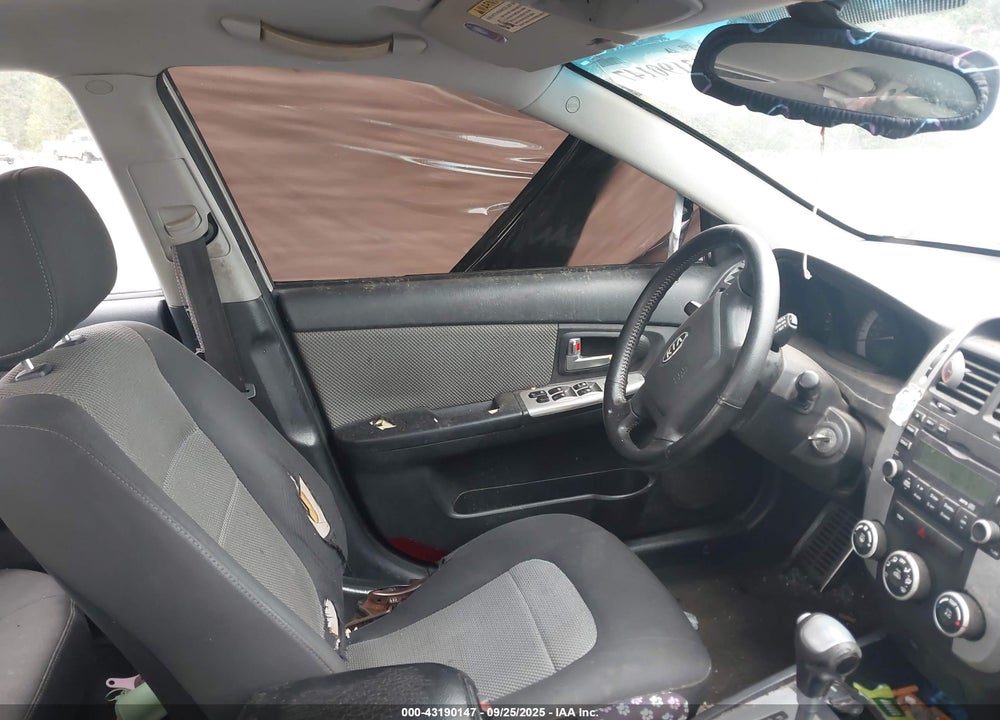 2008 KIA SPECTRA SX VIN: KNAFE121285018857