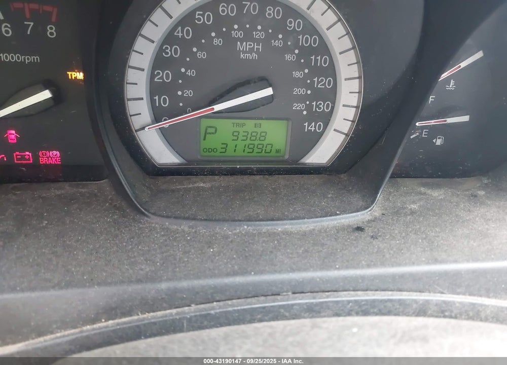2008 KIA SPECTRA SX VIN: KNAFE121285018857
