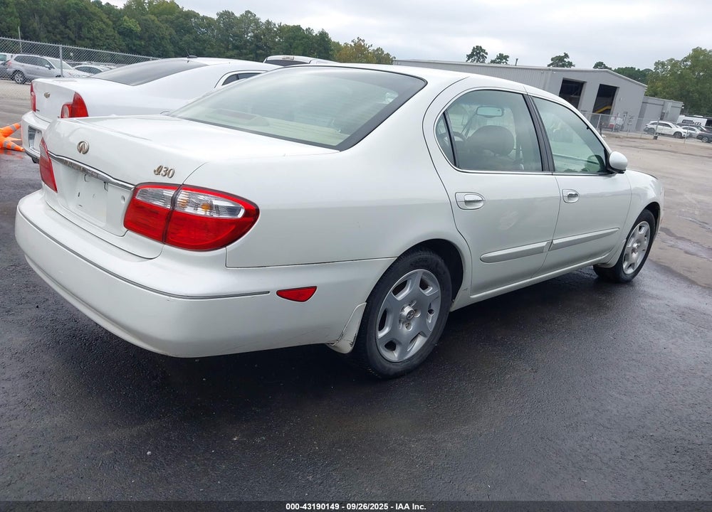 2001 INFINITI I30 LUXURY VIN: JNKCA31A41T004599