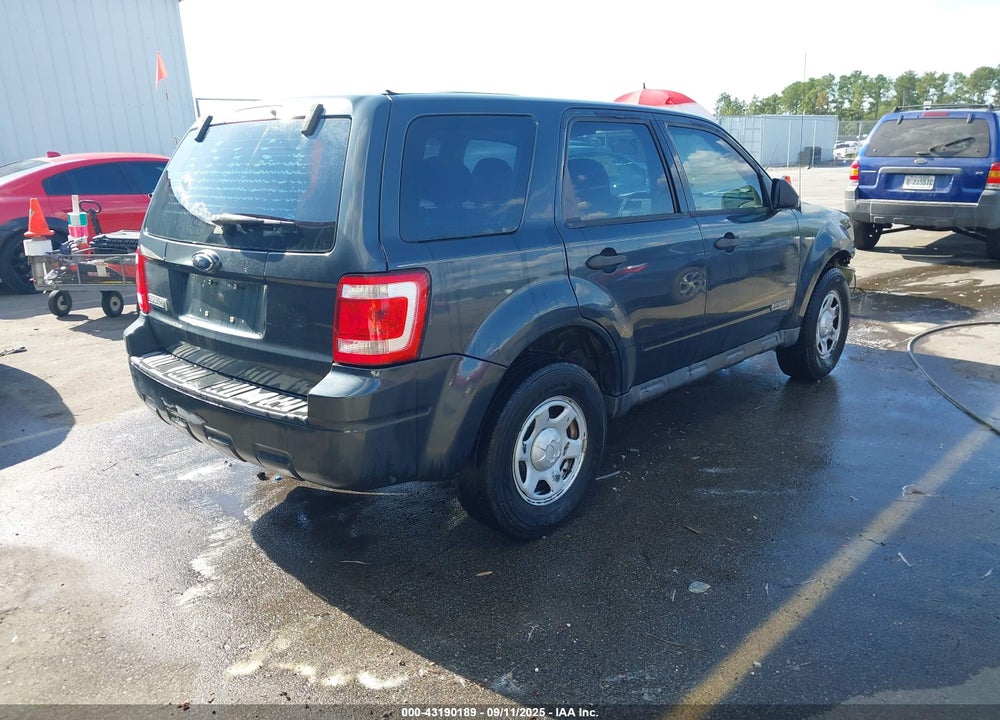 2008 FORD ESCAPE XLS/XLS MANUAL VIN: 1FMCU02Z38KC82837