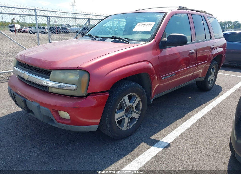 2004 CHEVROLET TRAILBLAZER LT VIN: 1GNDT13S842421297