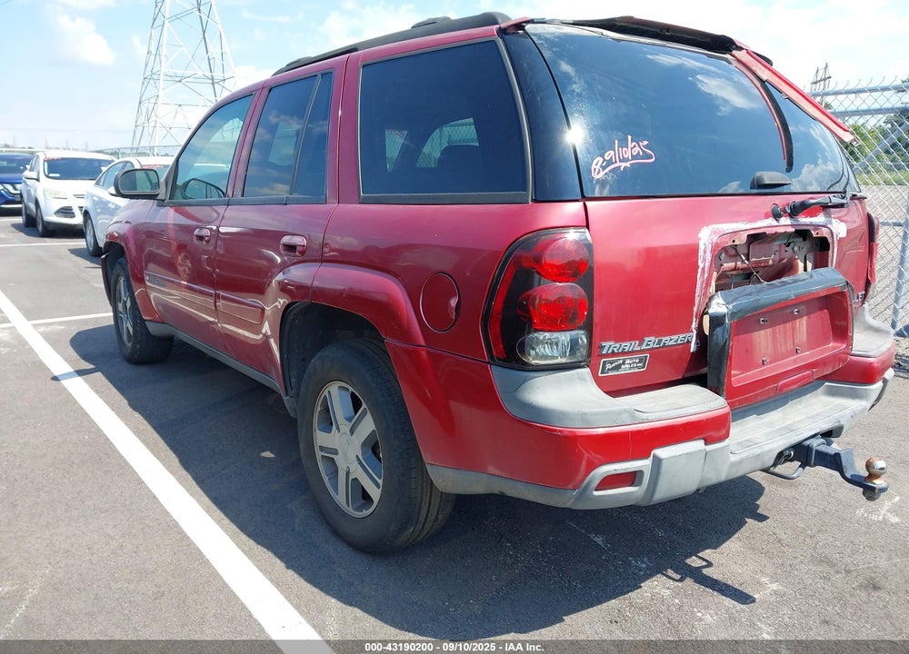 2004 CHEVROLET TRAILBLAZER LT VIN: 1GNDT13S842421297