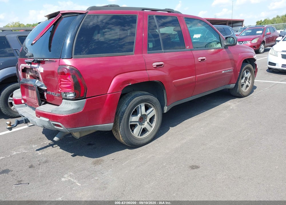 2004 CHEVROLET TRAILBLAZER LT VIN: 1GNDT13S842421297