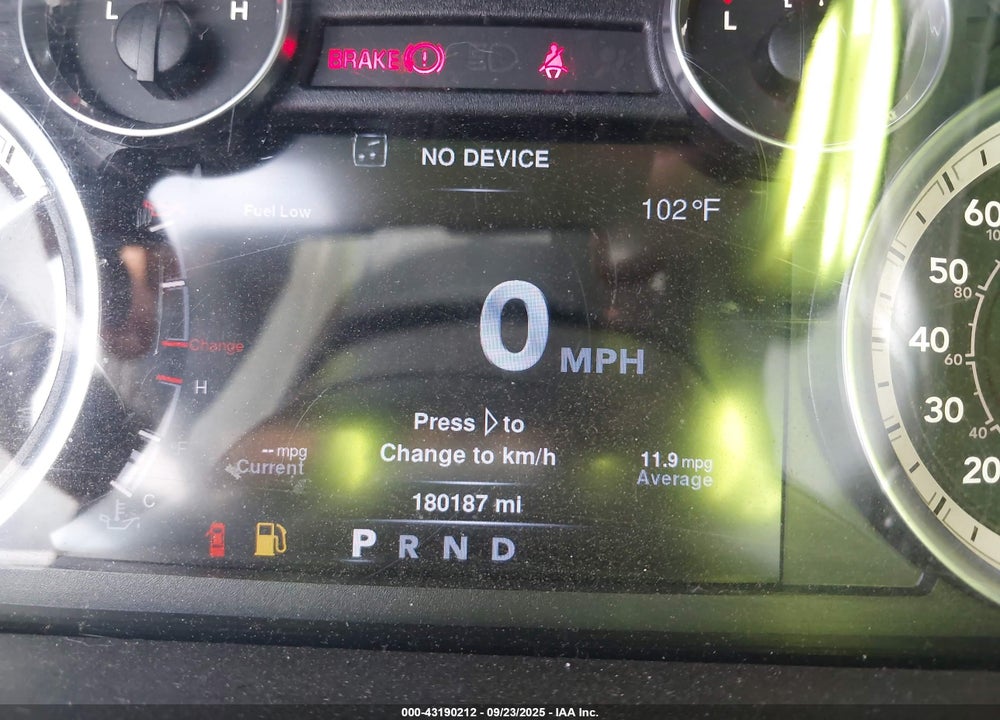 2013 RAM 1500 VIN: 1C6RR6LT5DS584371