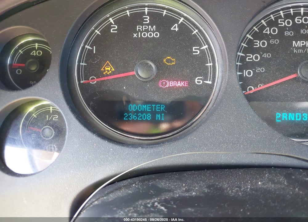 2007 CHEVROLET TAHOE LTZ VIN: 1GNFK13037R334493