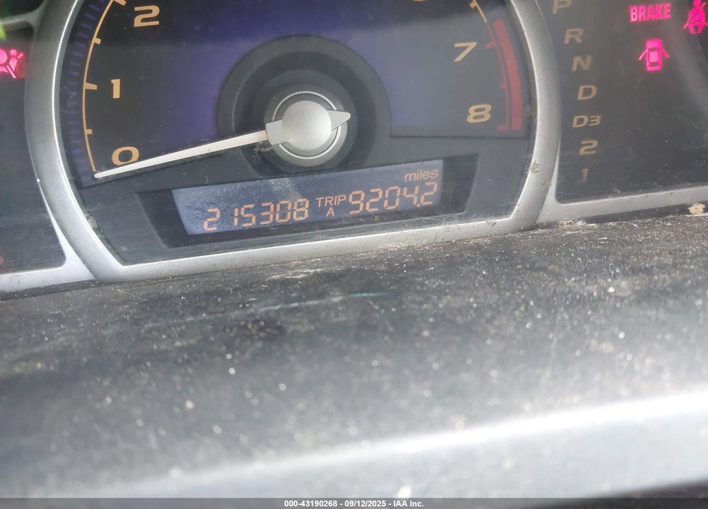 2006 HONDA CIVIC EX VIN: 1HGFA168X6L024874
