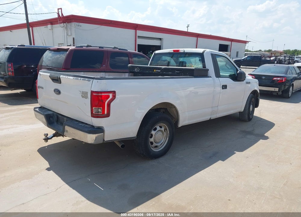 2016 FORD F-150 XL VIN: 1FTMF1C86GKD42350