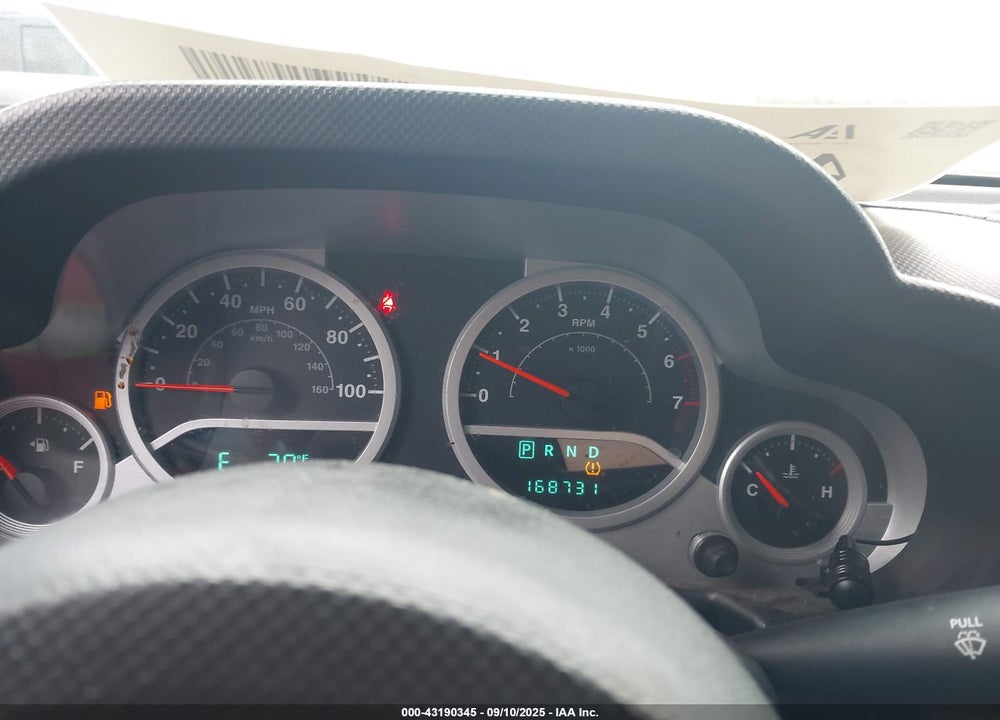 2010 JEEP WRANGLER UNLIMITED VIN: 1J4BA3H11AL125443