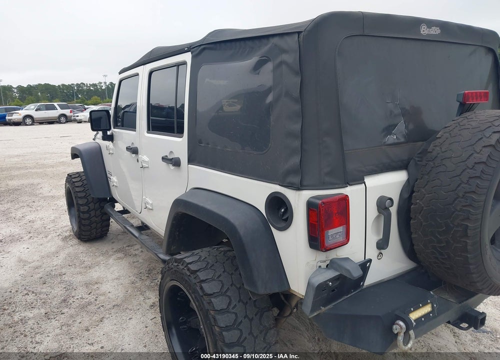 2010 JEEP WRANGLER UNLIMITED VIN: 1J4BA3H11AL125443