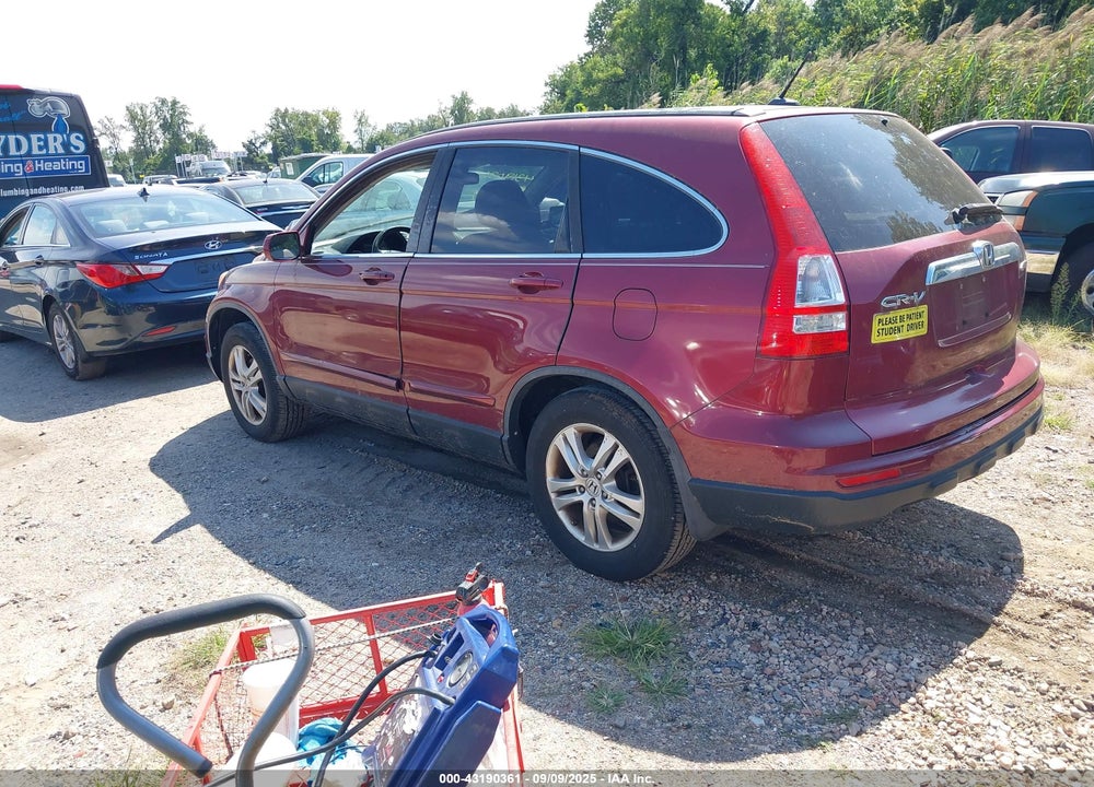 2011 HONDA CR-V EX-L VIN: 5J6RE4H76BL034621