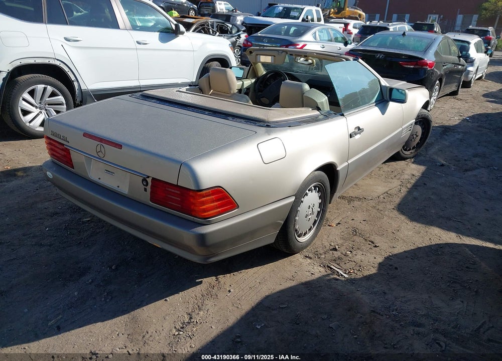 1993 MERCEDES-BENZ 500 SL VIN: WDBFA67E5PF072510