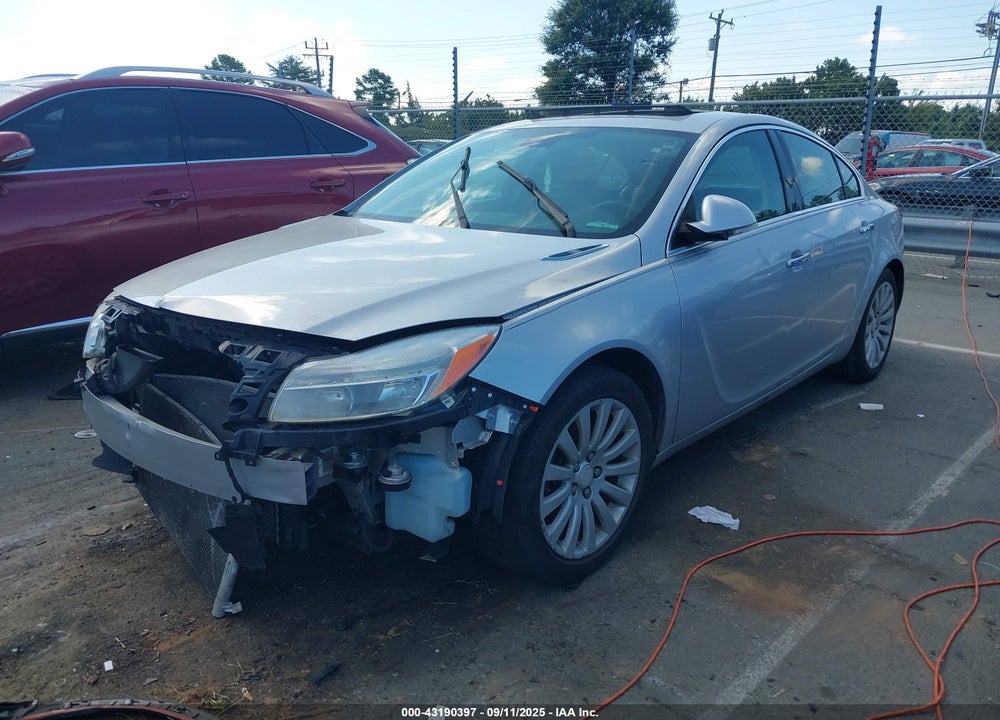 2012 BUICK REGAL VIN: 2G4GS5EK6C9139149