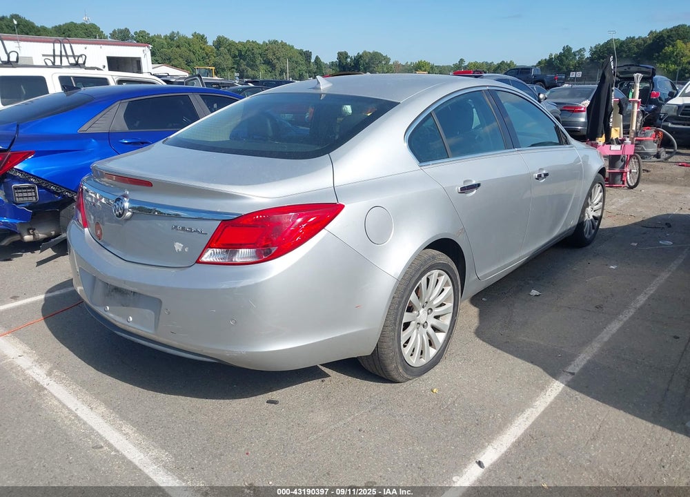 2012 BUICK REGAL VIN: 2G4GS5EK6C9139149