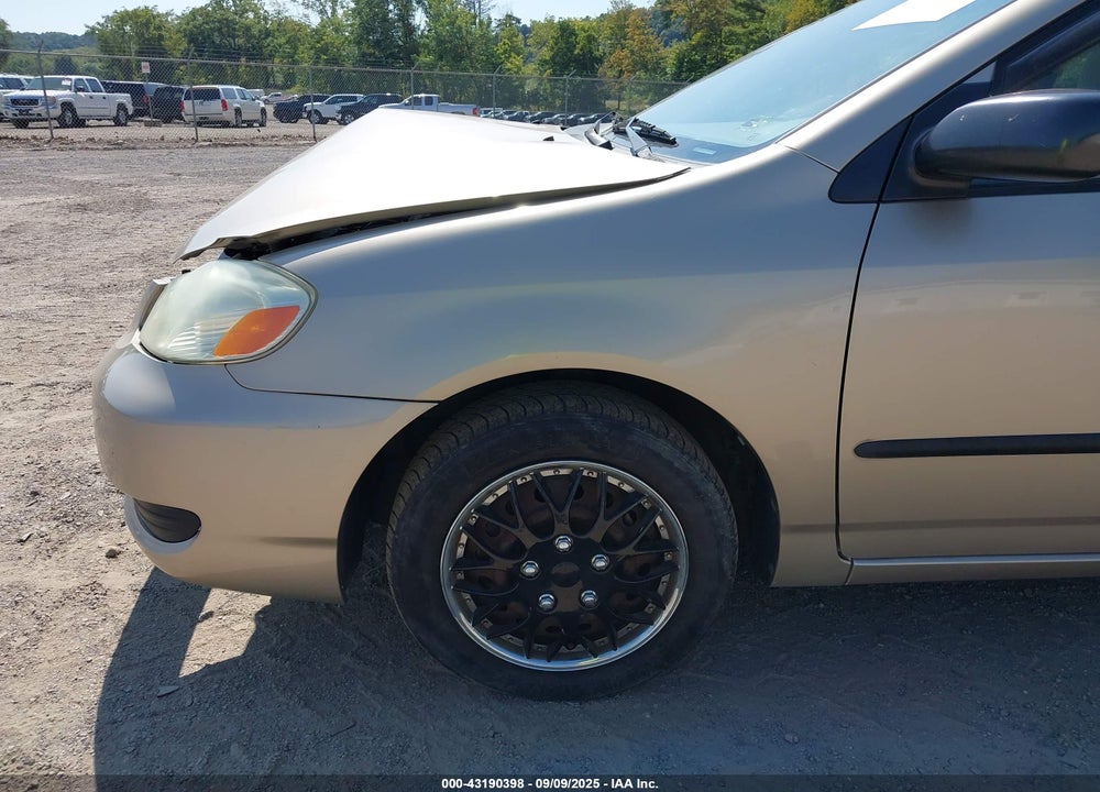 2007 TOYOTA COROLLA CE VIN: 2T1BR32E37C776695