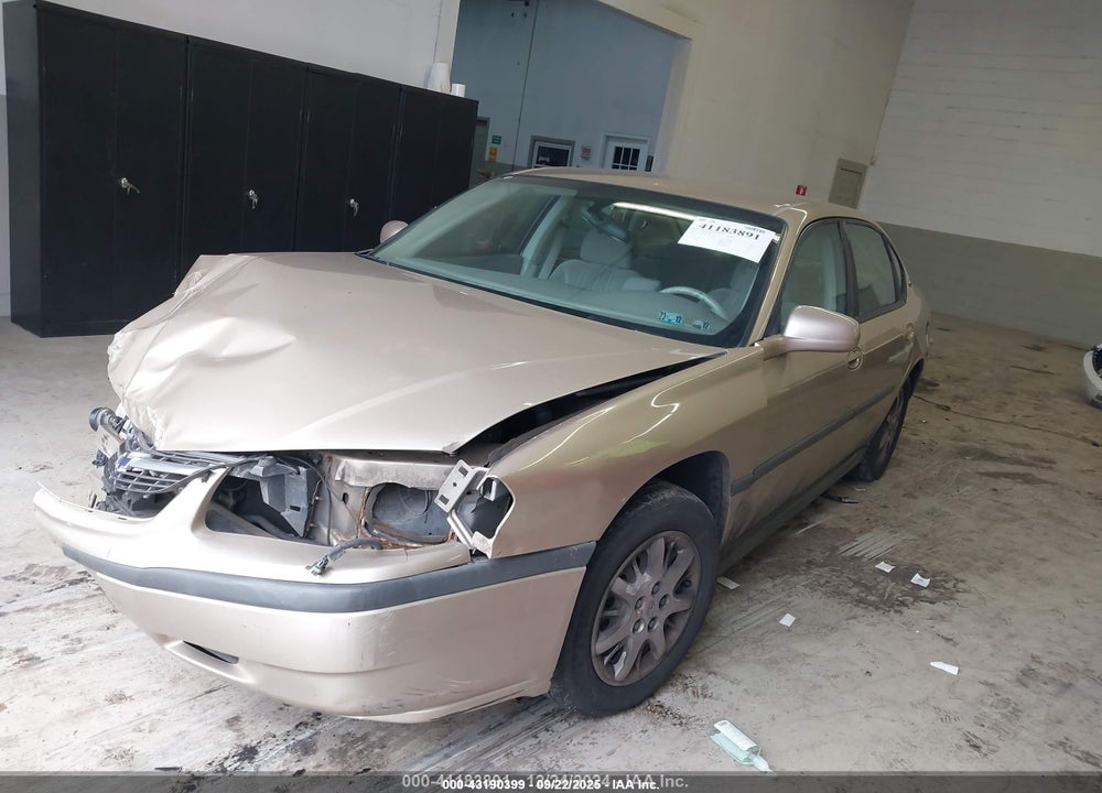 2004 CHEVROLET IMPALA VIN: 2G1WF52E349450261