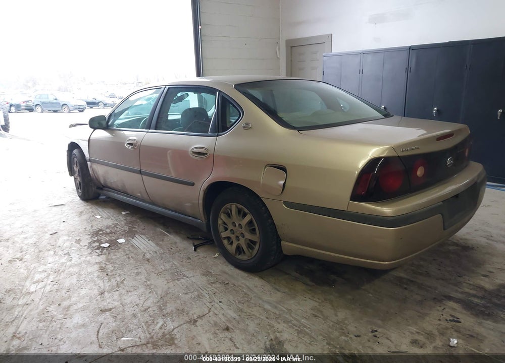 2004 CHEVROLET IMPALA VIN: 2G1WF52E349450261