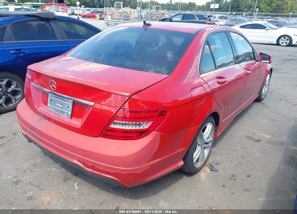 2013 MERCEDES-BENZ C CLASS VIN: WDDGF4HB2DR245609