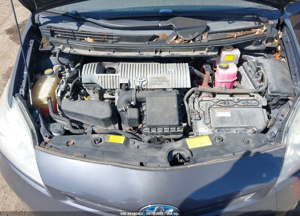 2013 TOYOTA PRIUS VIN: JTDKN3DU2D1633382