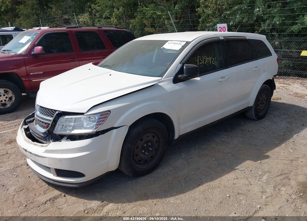 2015 DODGE JOURNEY VIN: 3C4PDCAB8FT752920