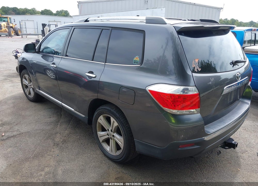 2012 TOYOTA HIGHLANDER LIMITED V6 VIN: 5TDYK3EH0CS059208