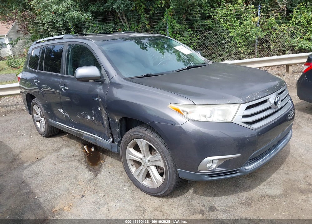 2012 TOYOTA HIGHLANDER LIMITED V6 VIN: 5TDYK3EH0CS059208