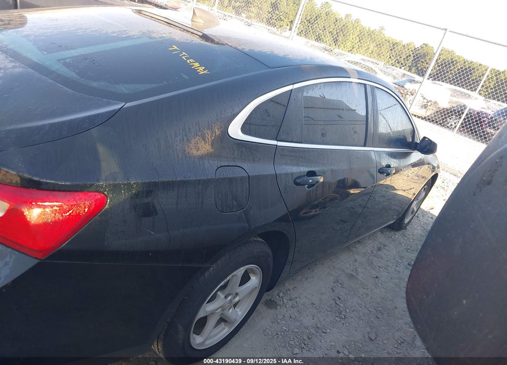2016 CHEVROLET MALIBU VIN: 1G1ZB5ST9GF296528