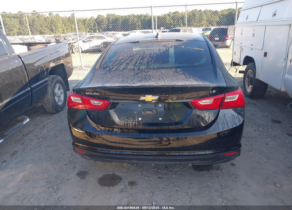 2016 CHEVROLET MALIBU VIN: 1G1ZB5ST9GF296528
