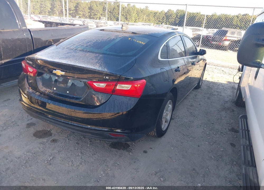 2016 CHEVROLET MALIBU VIN: 1G1ZB5ST9GF296528