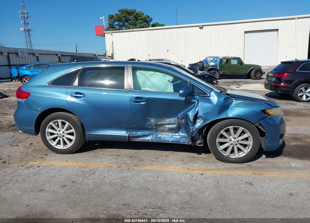 2012 TOYOTA VENZA VIN: 4T3ZA3BB8CU059785