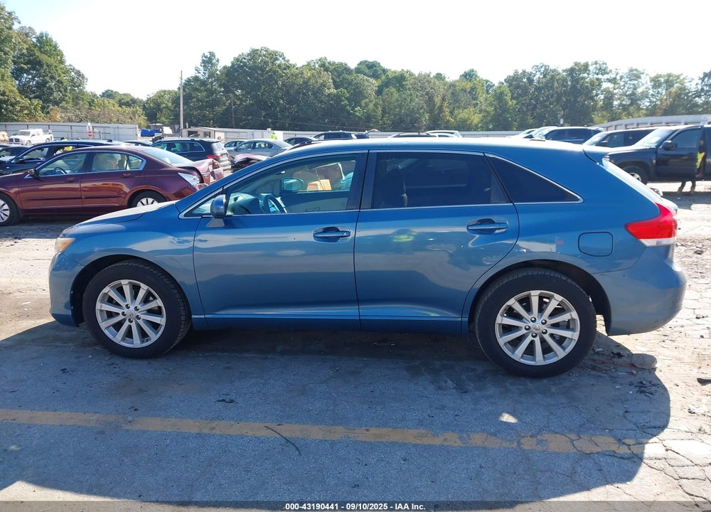 2012 TOYOTA VENZA VIN: 4T3ZA3BB8CU059785