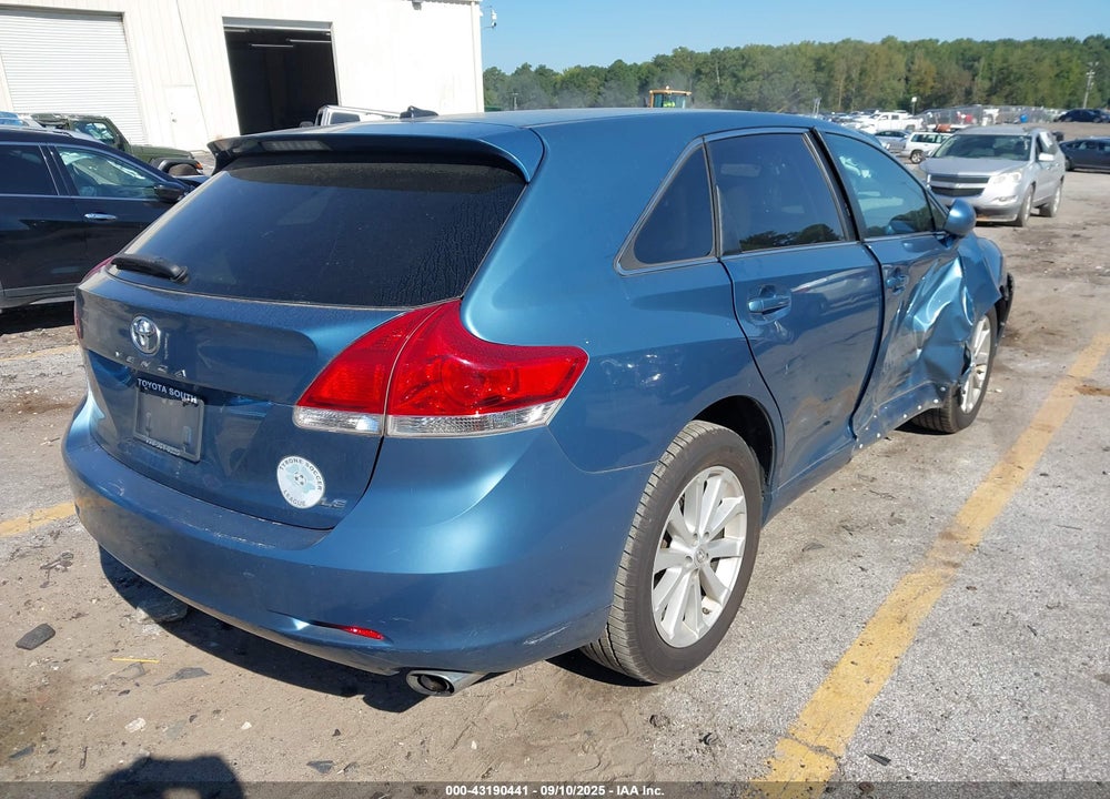 2012 TOYOTA VENZA VIN: 4T3ZA3BB8CU059785