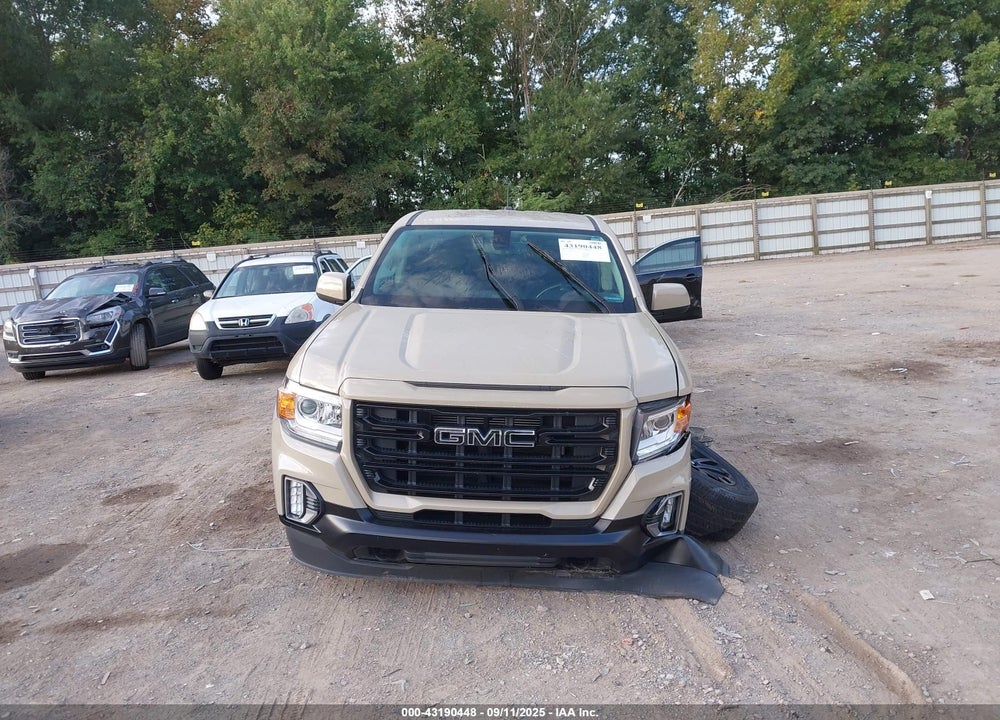 2022 GMC CANYON VIN: 1GTG6CENXN1171570