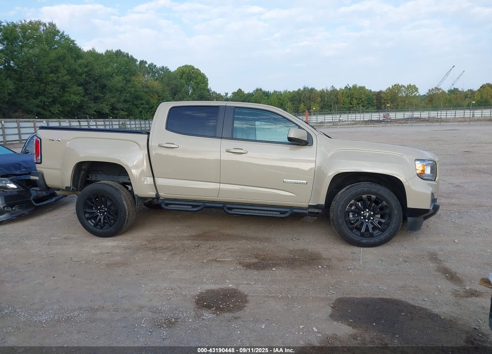 2022 GMC CANYON VIN: 1GTG6CENXN1171570