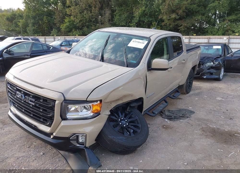 2022 GMC CANYON VIN: 1GTG6CENXN1171570