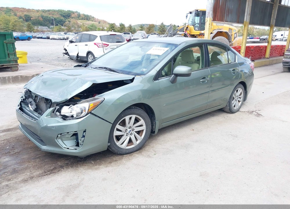 2015 SUBARU IMPREZA VIN: JF1GJAC65FH010525
