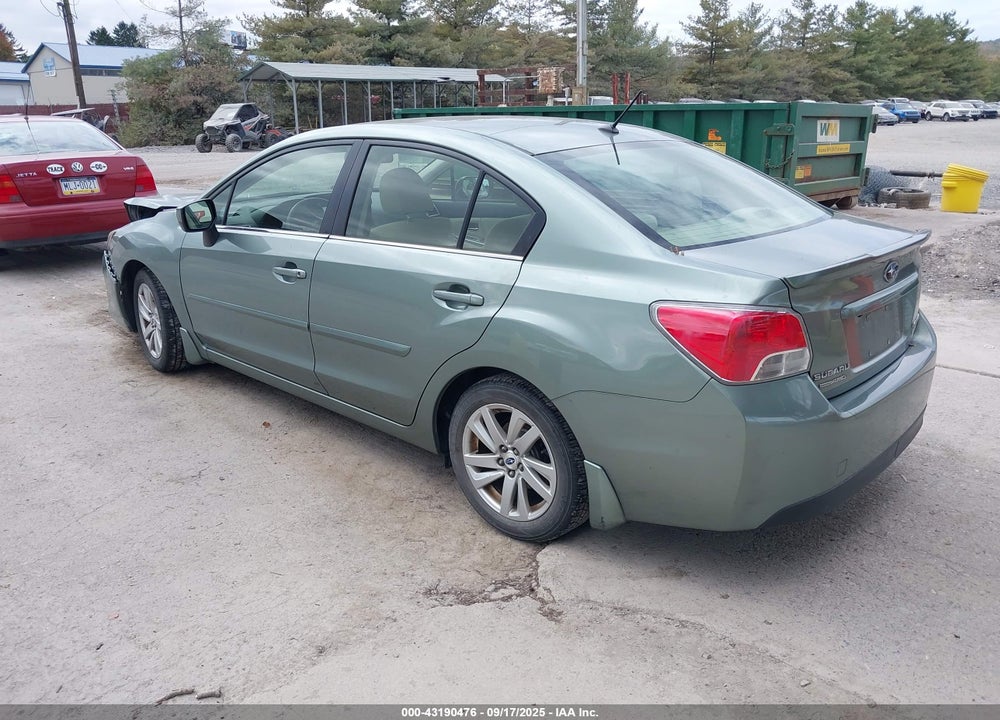 2015 SUBARU IMPREZA VIN: JF1GJAC65FH010525