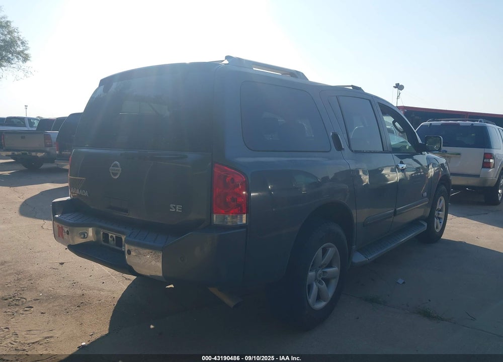 2005 NISSAN ARMADA SE VIN: 5N1AA08B05N734697