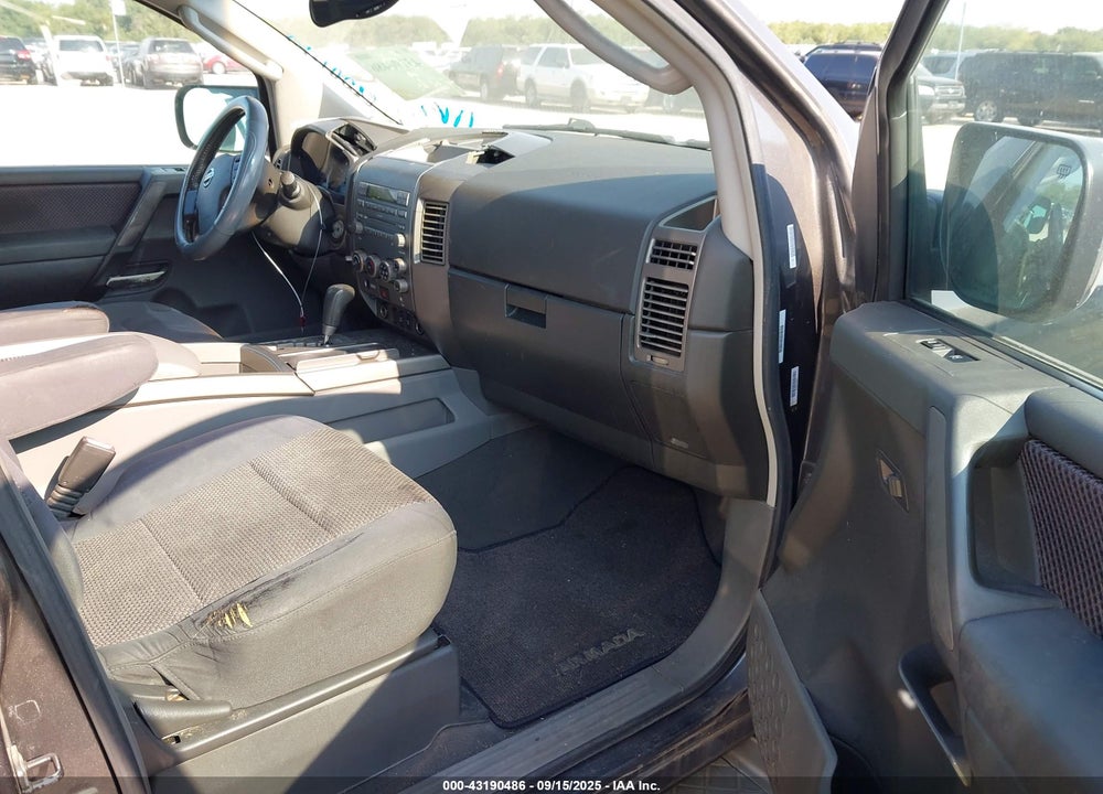 2005 NISSAN ARMADA SE VIN: 5N1AA08B05N734697