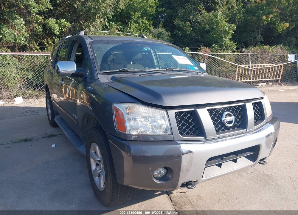 2005 NISSAN ARMADA SE VIN: 5N1AA08B05N734697