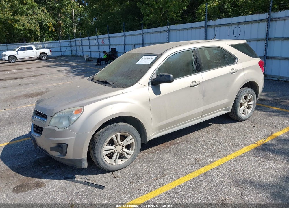 2011 CHEVROLET EQUINOX LS VIN: 2CNFLCEC1B6377013