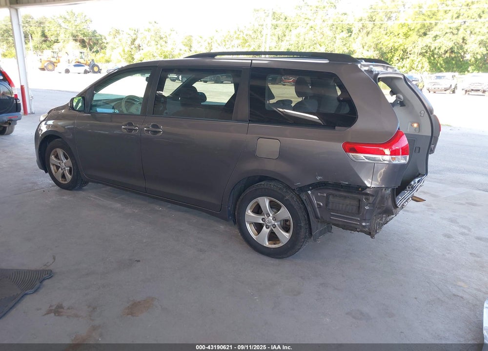 2012 TOYOTA SIENNA VIN: 5TDKK3DC6CS193748