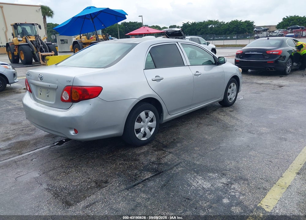 2009 TOYOTA COROLLA VIN: JTDBL40E099021832
