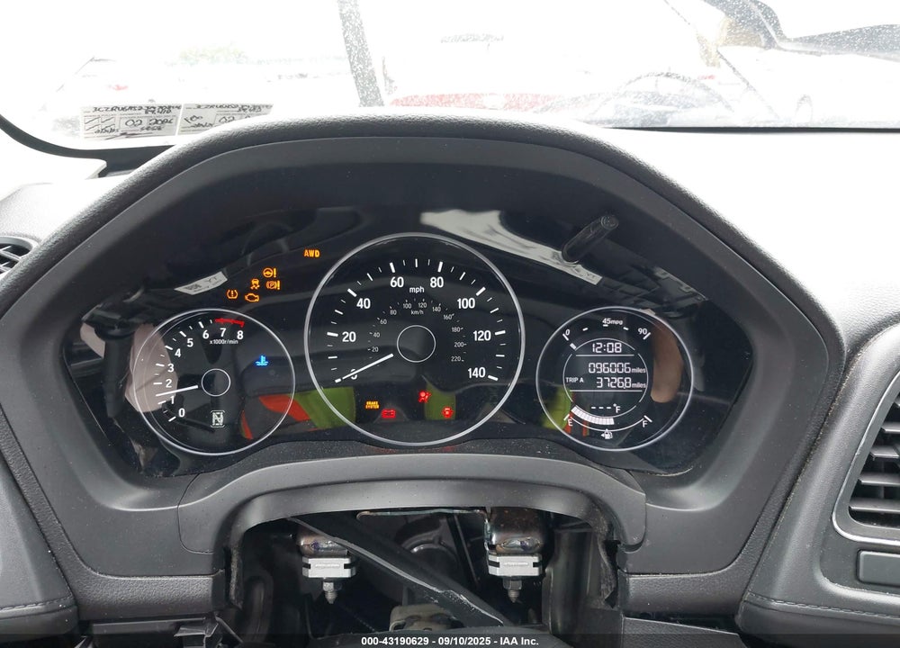 2018 HONDA HR-V VIN: 3CZRU6H52JM708547