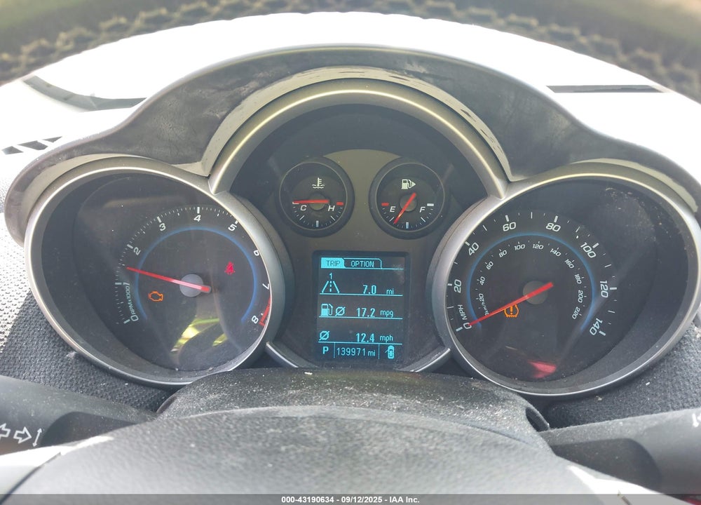 2014 CHEVROLET CRUZE VIN: 1G1PC5SB6E7182912