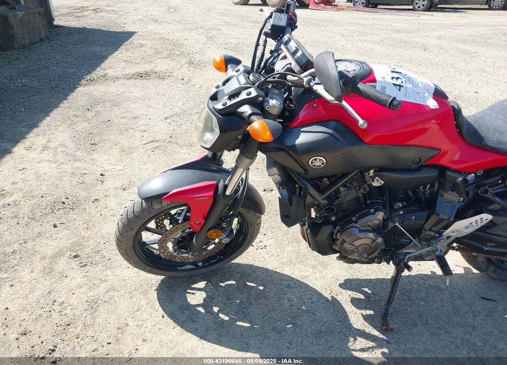 2017 YAMAHA FZ07A VIN: JYARM20E4HA000698